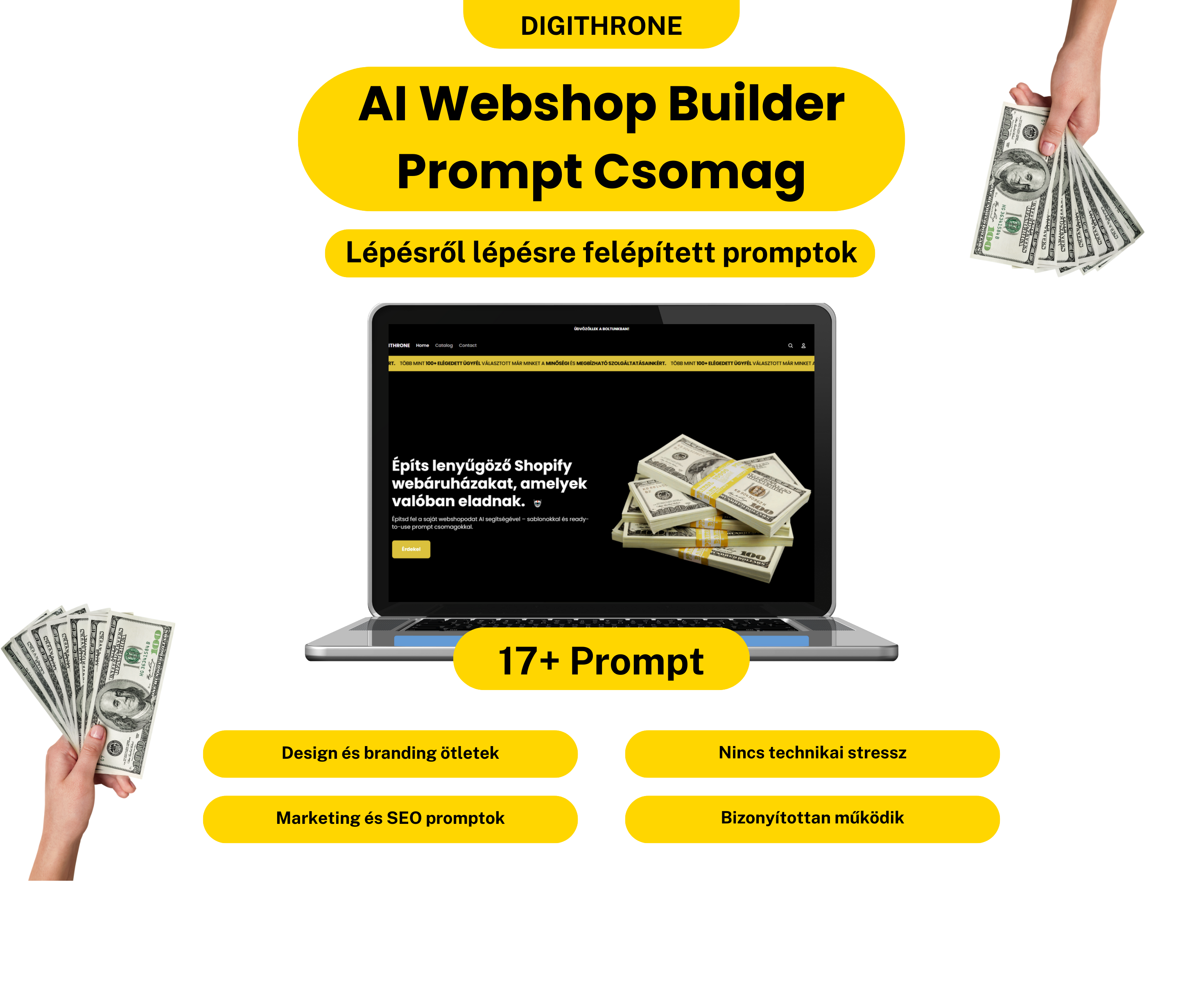 AI Webshop Builder Prompt Csomag